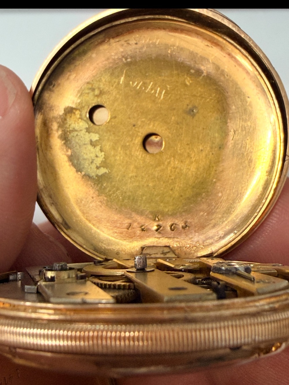 Gents Refined Elegance James Tissot 14k Key Wind Pocket Watch Stunning - Picture 6 of 7